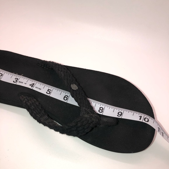 Roxy braided sandal flip flops thong style size 8 1/2-9 - Picture 7 of 7
